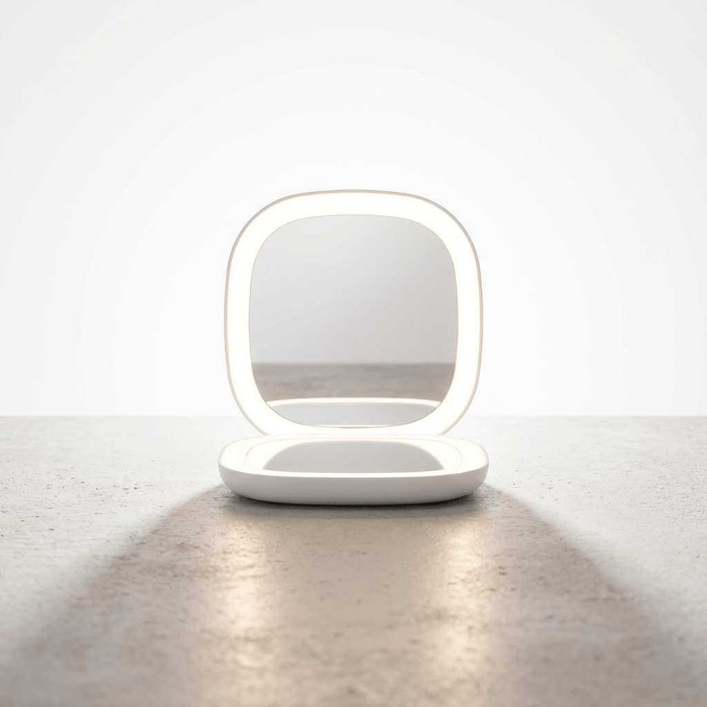 GlowView Pocket Mirror - Mini miroir LED - My Easy Beauty