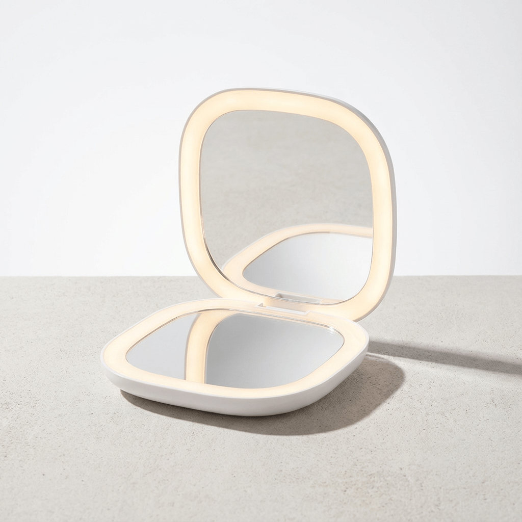 GlowView Pocket Mirror - Mini miroir LED - My Easy Beauty